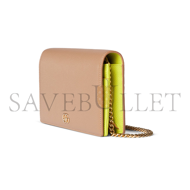 G*u*i gg marmont wallet on chain 497985 (20*12.5*4cm)